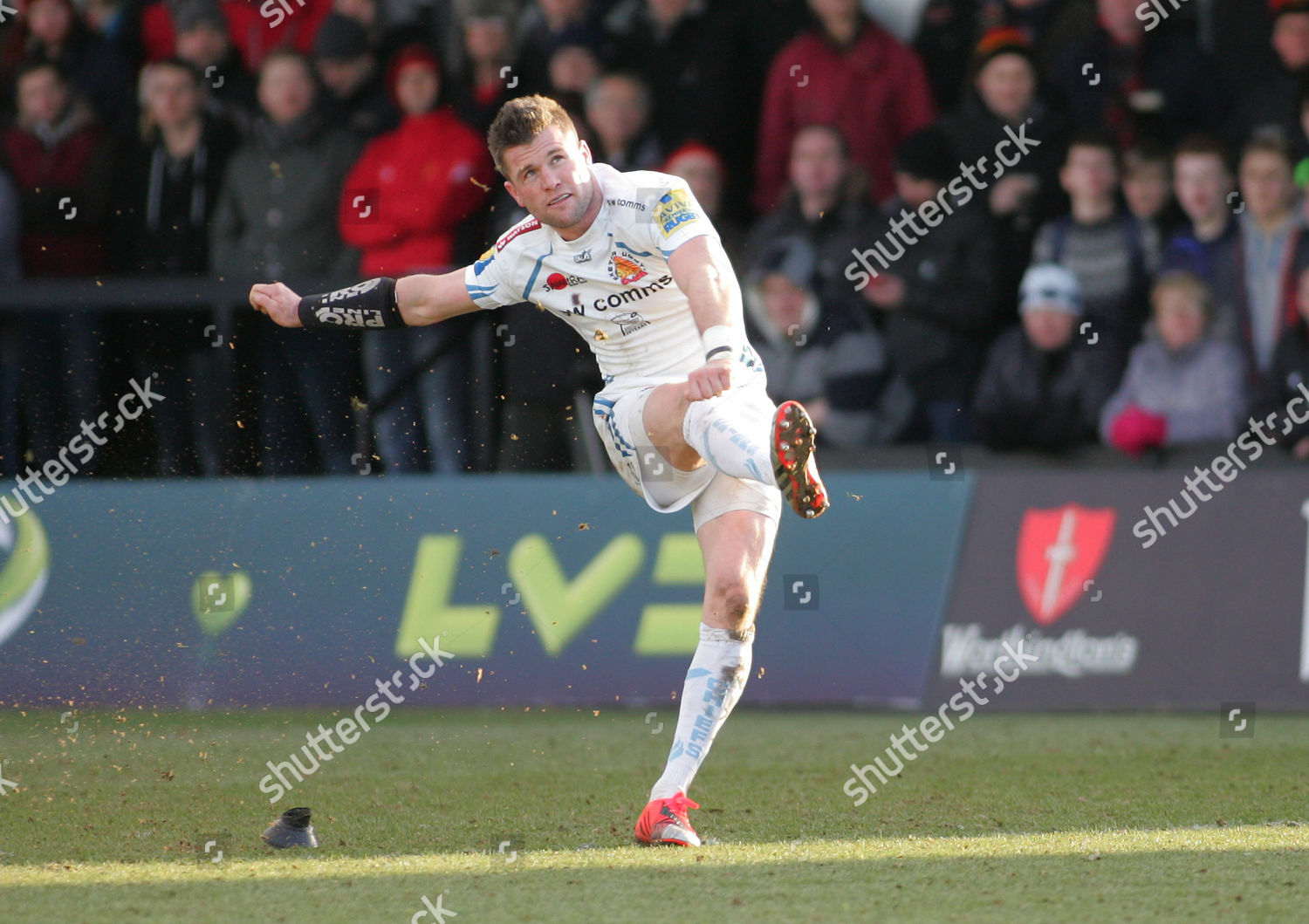 Ceri Sweeney Exeter Chiefs Kicks Goal Editorial Stock Photo Stock