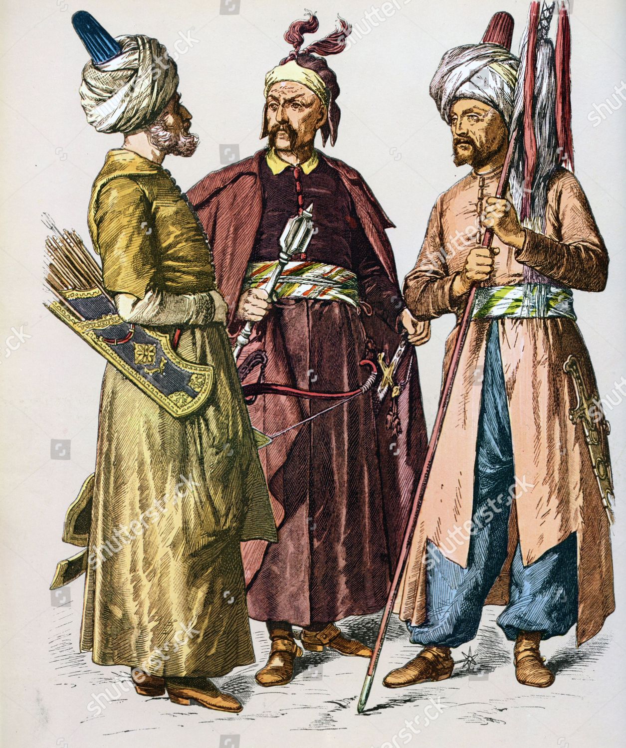 Ottoman Empireturkish Soldiers Seventeenth Eighteenth Centuries ...