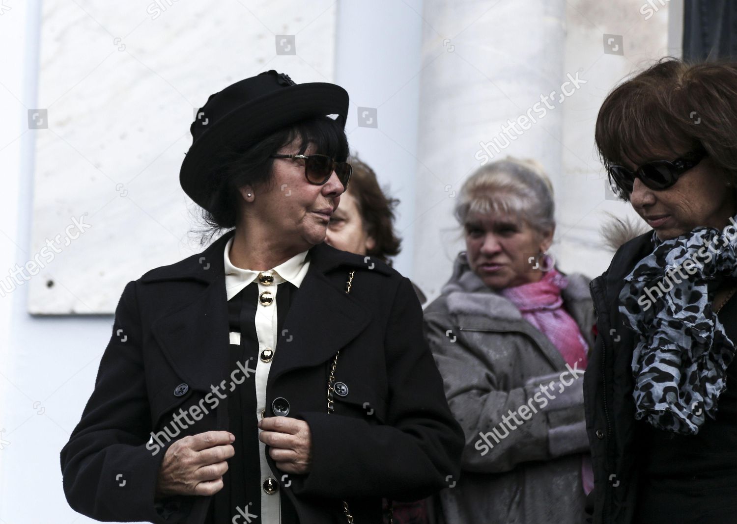 Demis Roussos Wife Anne Marie Exits Editorial Stock Photo Stock Image