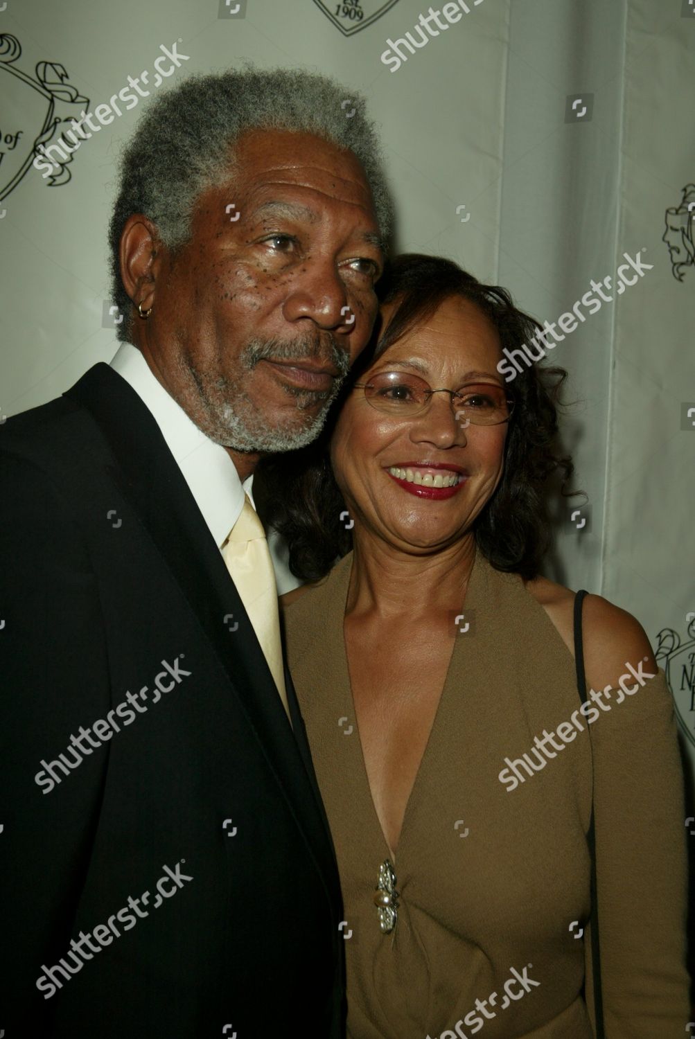 Morgan Freeman Wife Editorial Stock Photo - Stock Image | Shutterstock