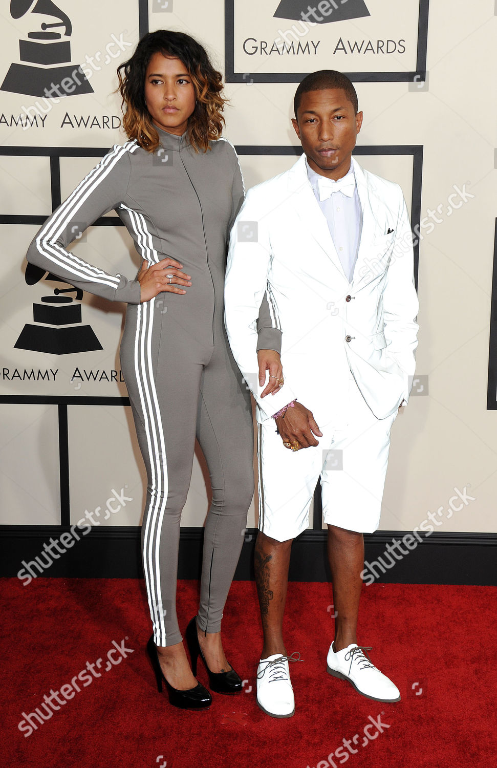 Pharrell Williams Helen Lasichanh Editorial Stock Photo - Stock Image