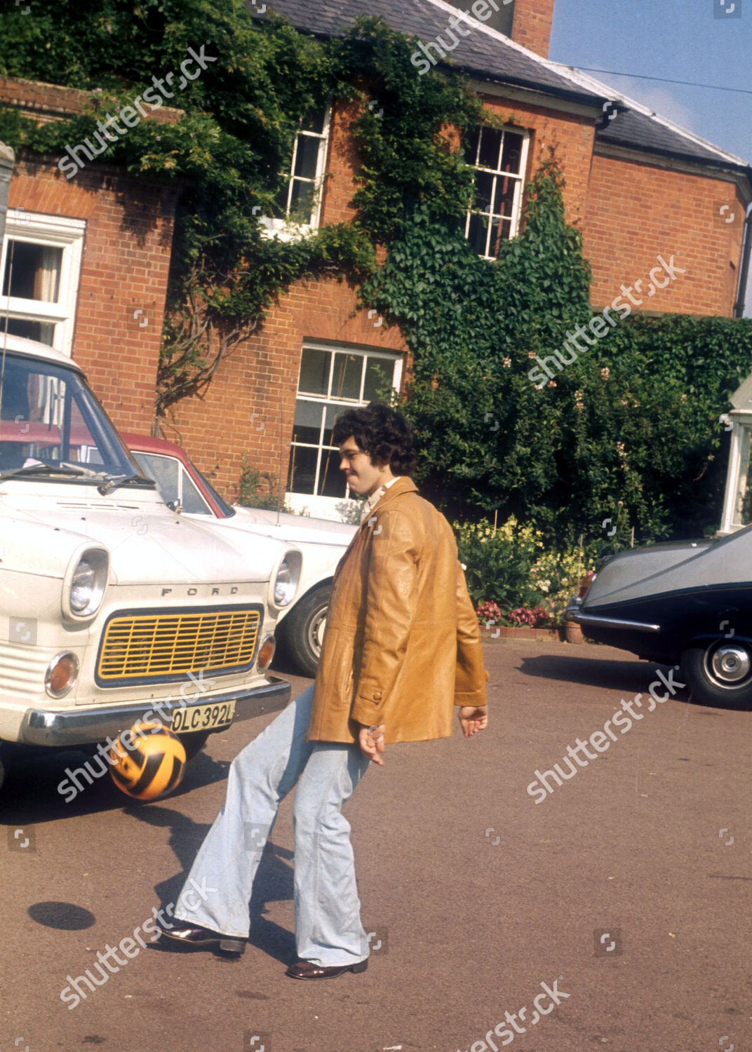 Jay Osmond Playng Football Osmonds Hideaway Editorial Stock Photo