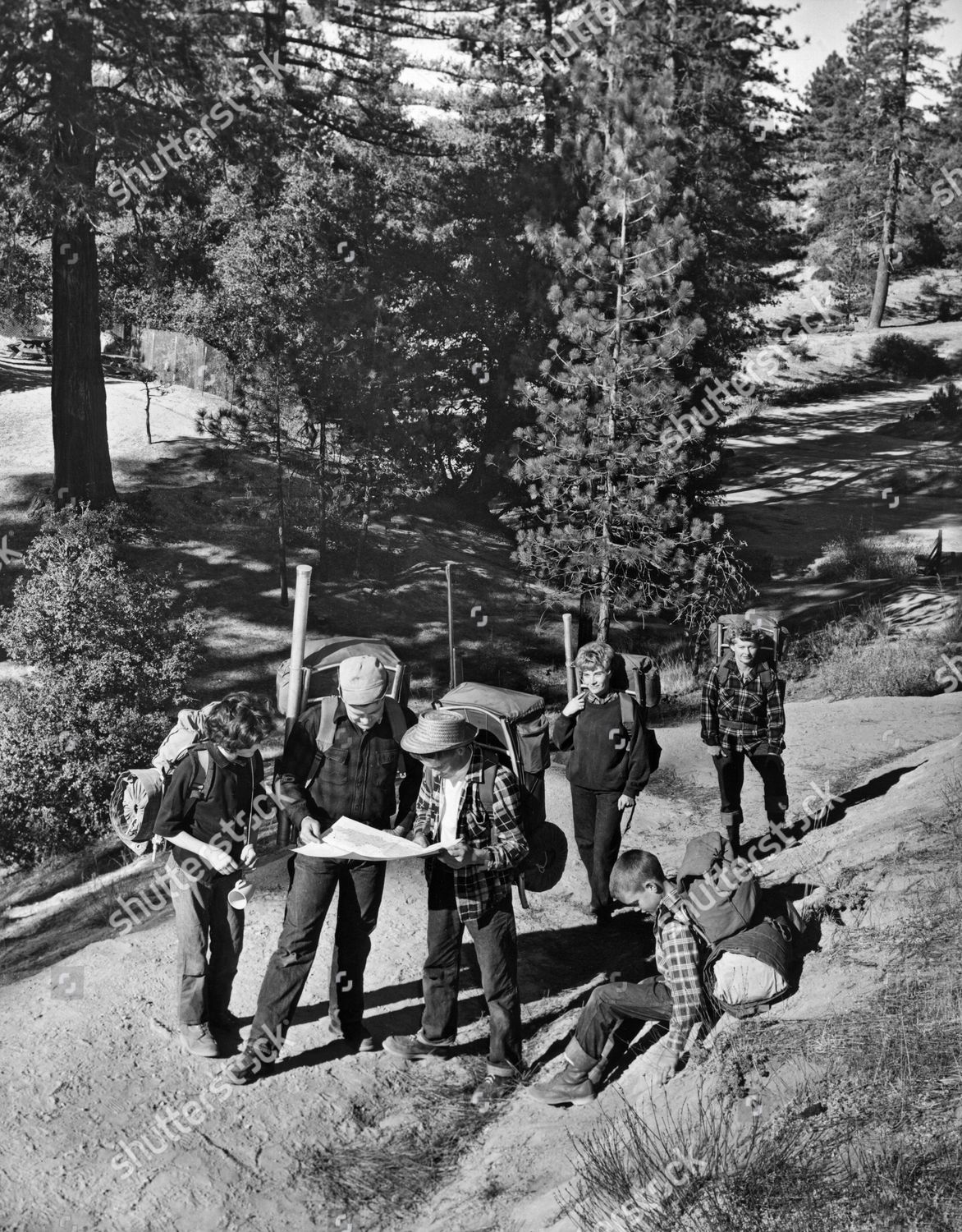 montana-c-1958-family-plots-their-editorial-stock-photo-stock-image