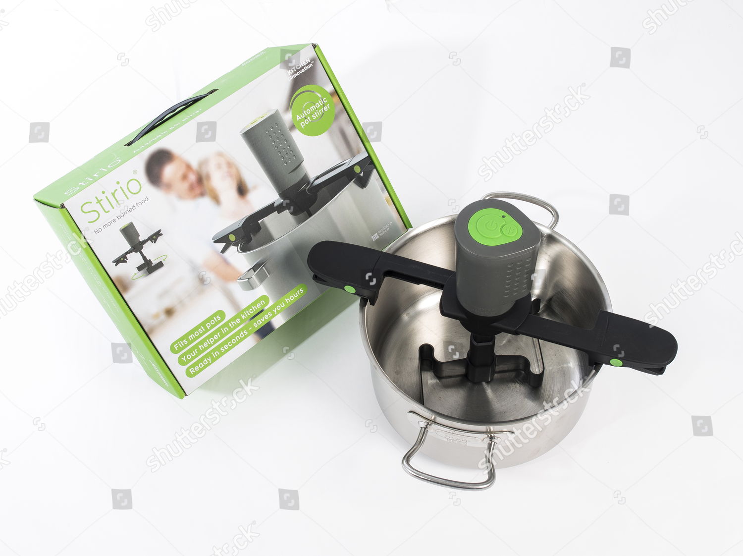 Automatic pot stirrer - photo and patent 