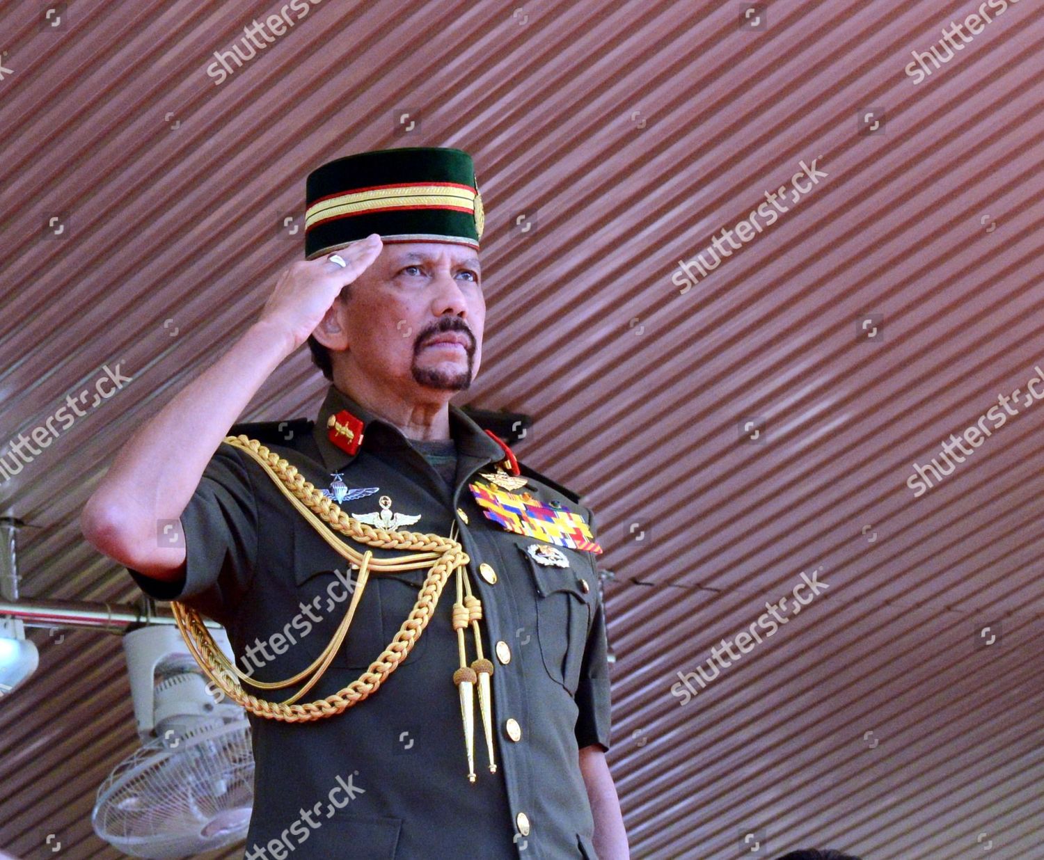 Bruneis Sultan Haji Hassanal Bolkiah Editorial Stock Photo Stock