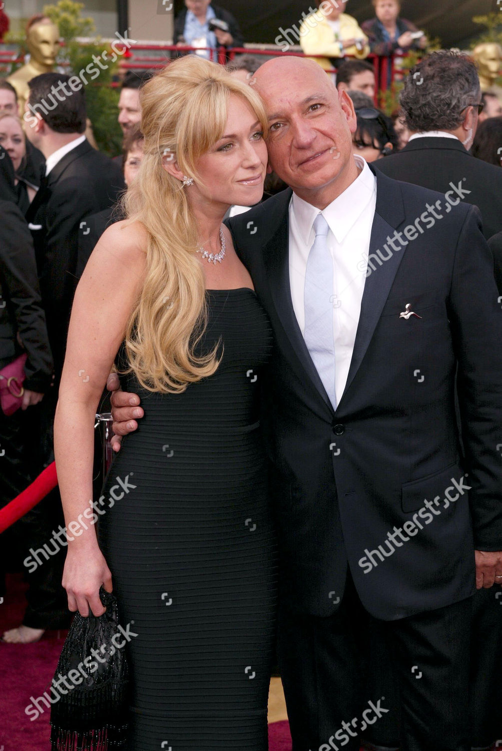 Ben Kingsley Wife Alexandra Editorial Stock Photo - Stock Image