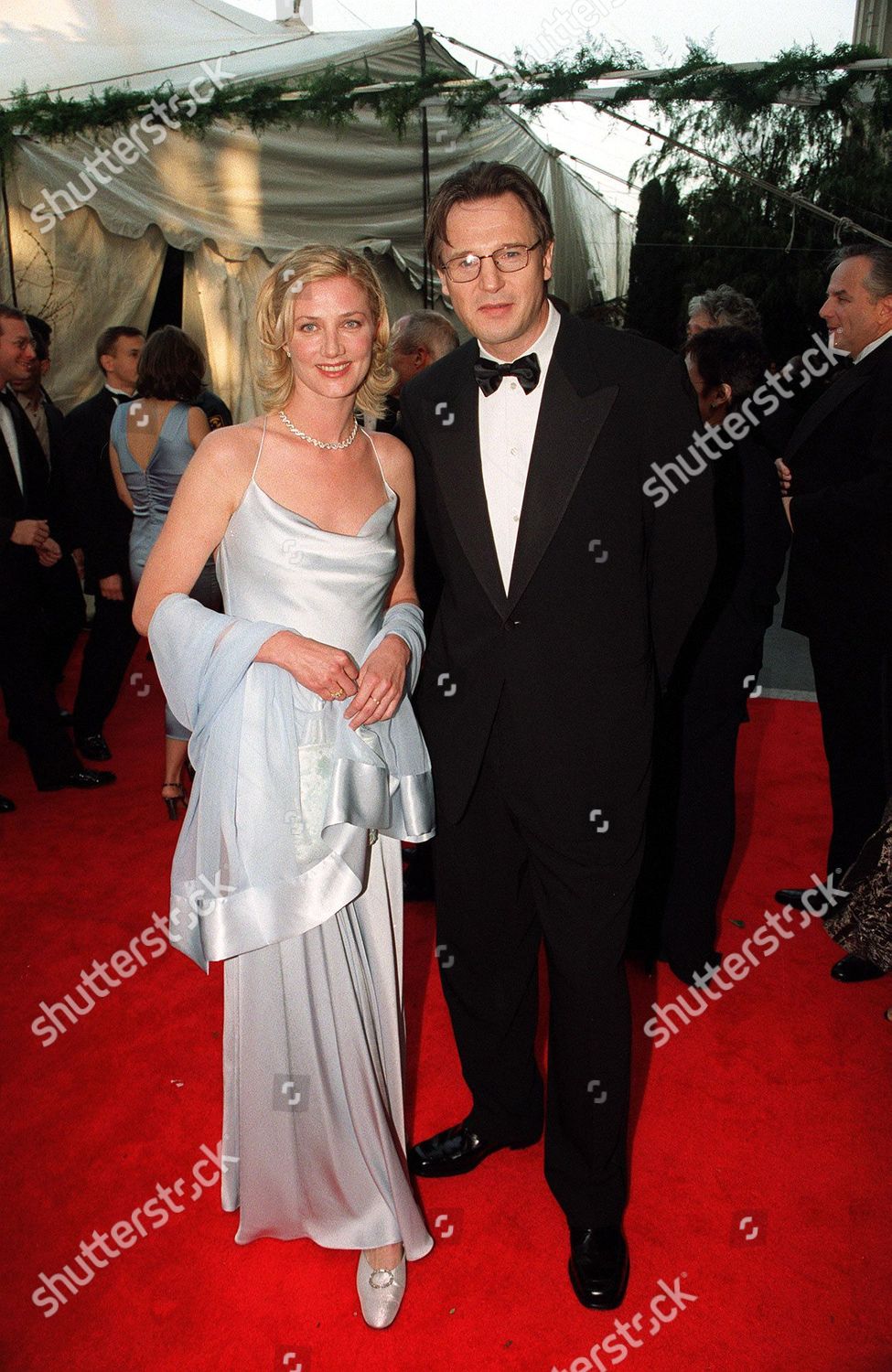 Joely Richardson Liam Neeson Arriving 71st Editorial Stock Photo ...