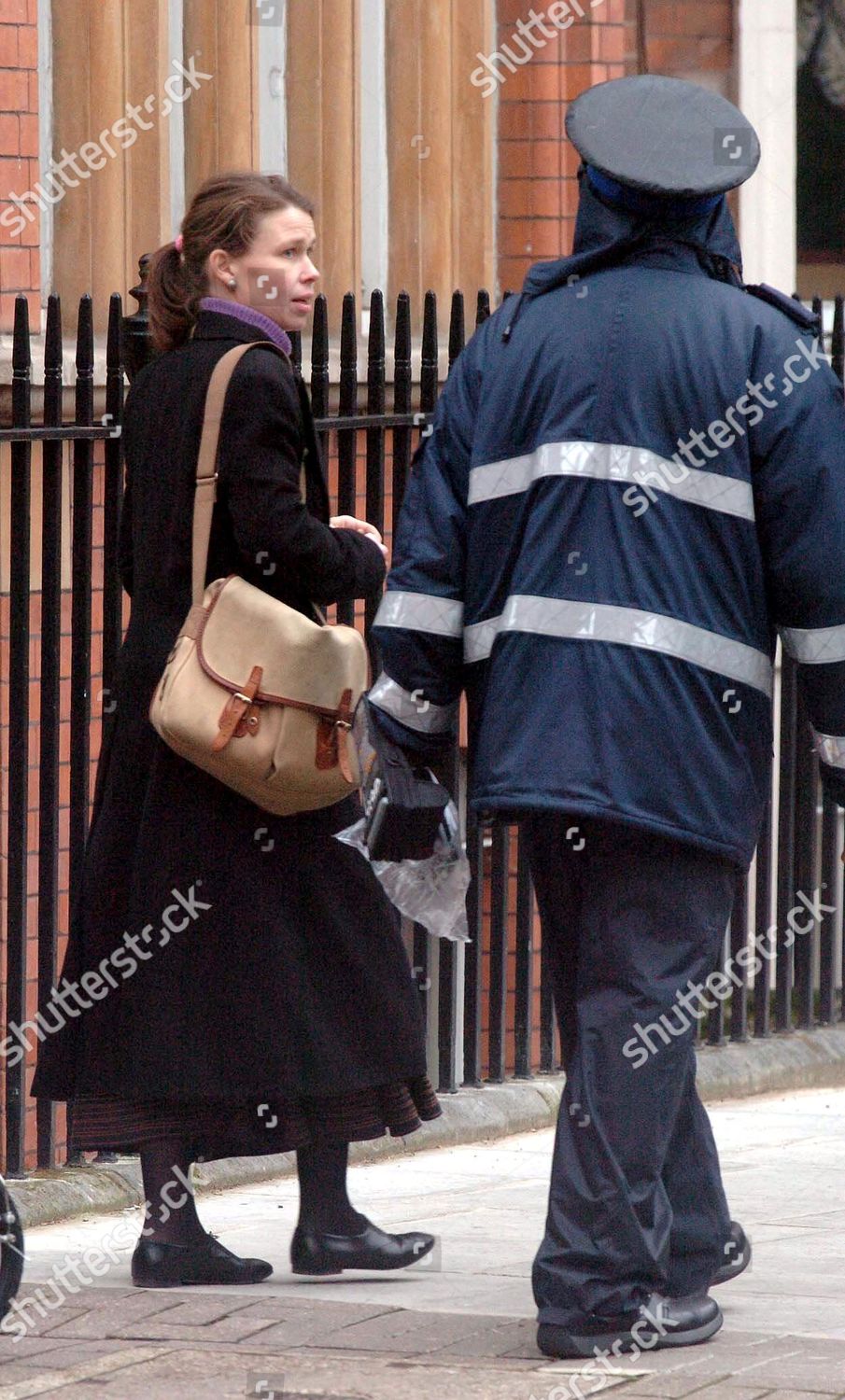 Lady Sarah Chatto Arguing Traffic Warden Editorial Stock Photo - Stock ...