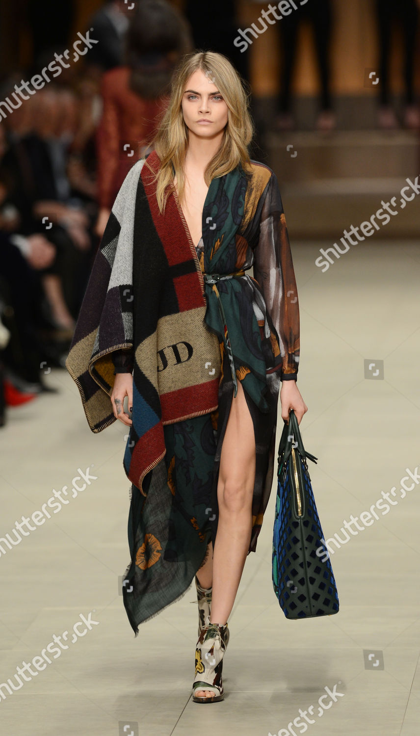 London Fashion Week Aw 201415 Delevingne Editorial Stock Photo Image Shutterstock