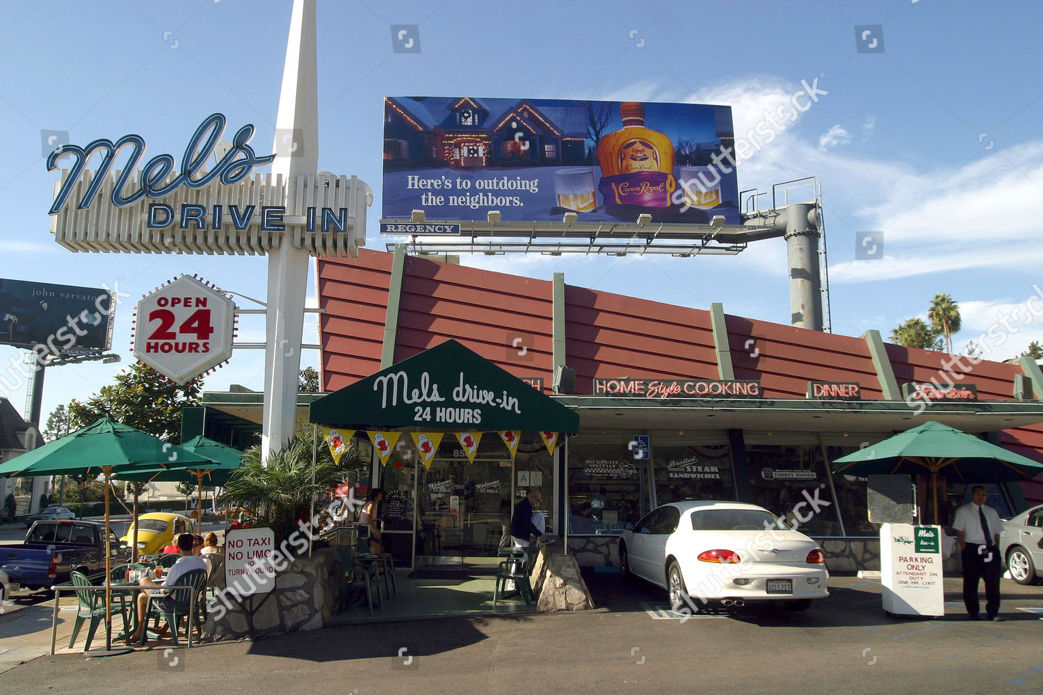 Sunset Boulevard Mels Drive Diner Editorial Stock Photo Stock Image Shutterstock