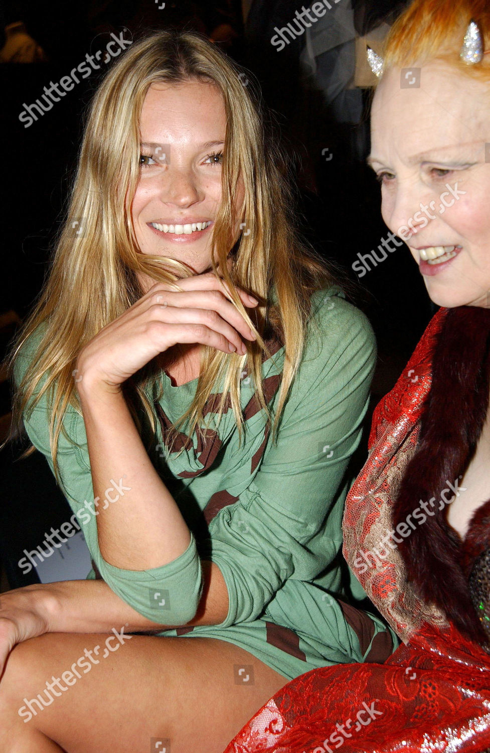 Kate Moss at the opening of The Vivienne Westwood Exhibition at the V&A  museum, London. Doug Peters/allactiondigital.com Stock Photo - Alamy