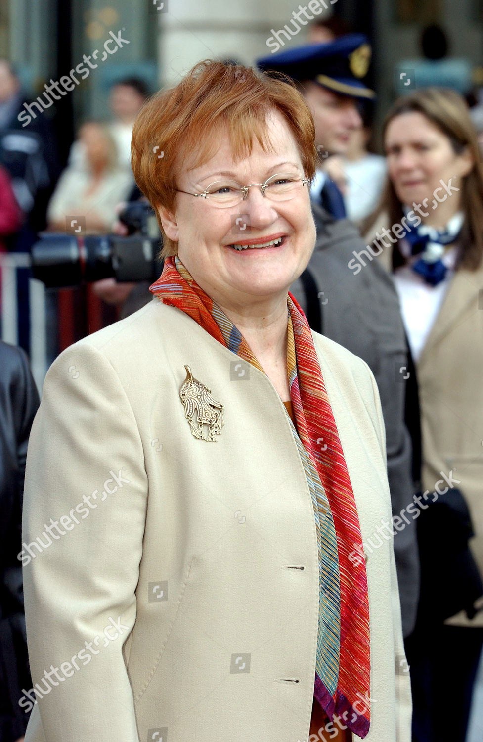 Tarja Halonen President Finland Editorial Stock Photo - Stock Image ...