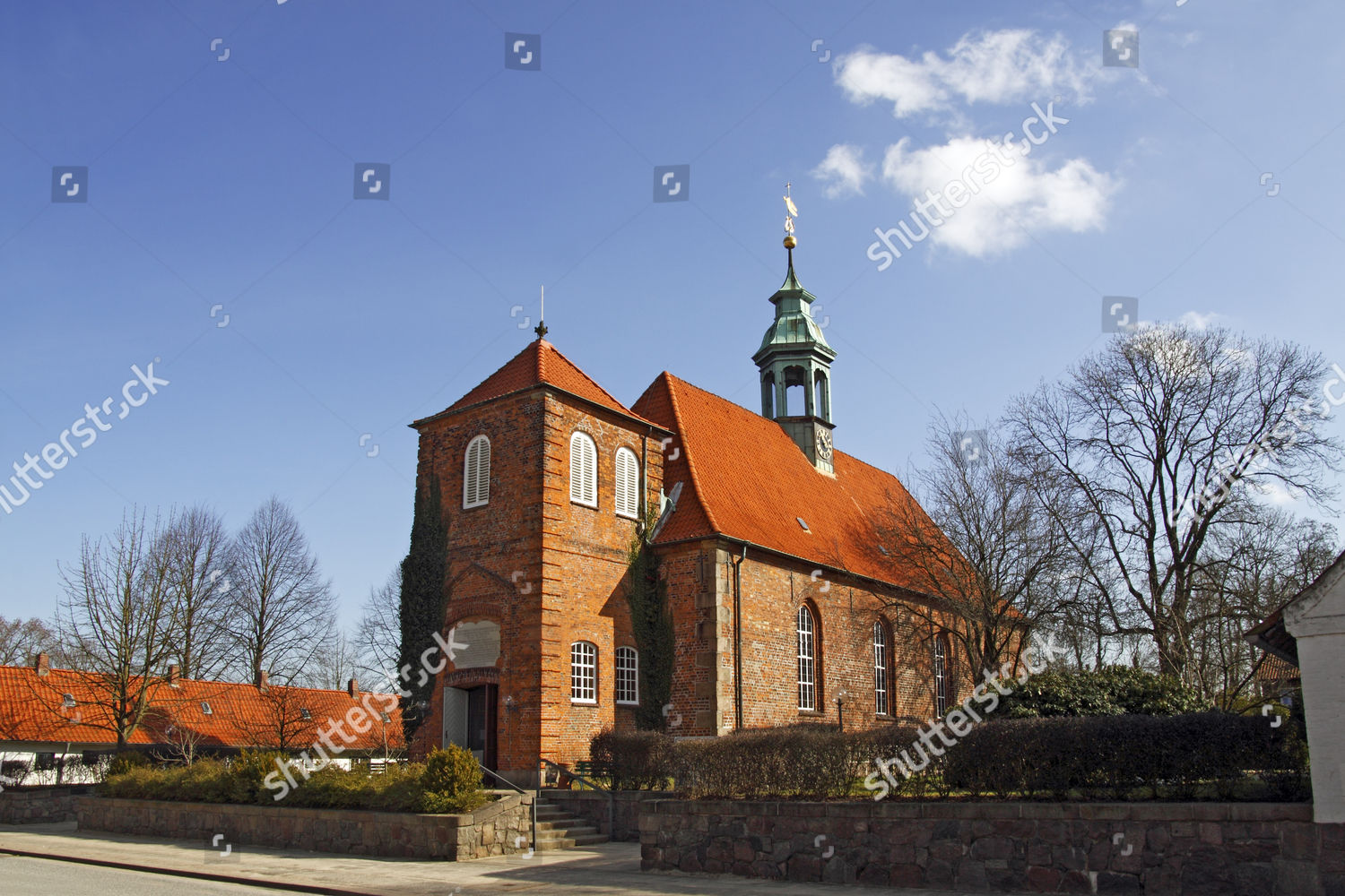 Historic Schlosskirche Castle Church Ahrensburg Stormarn Editorial ...