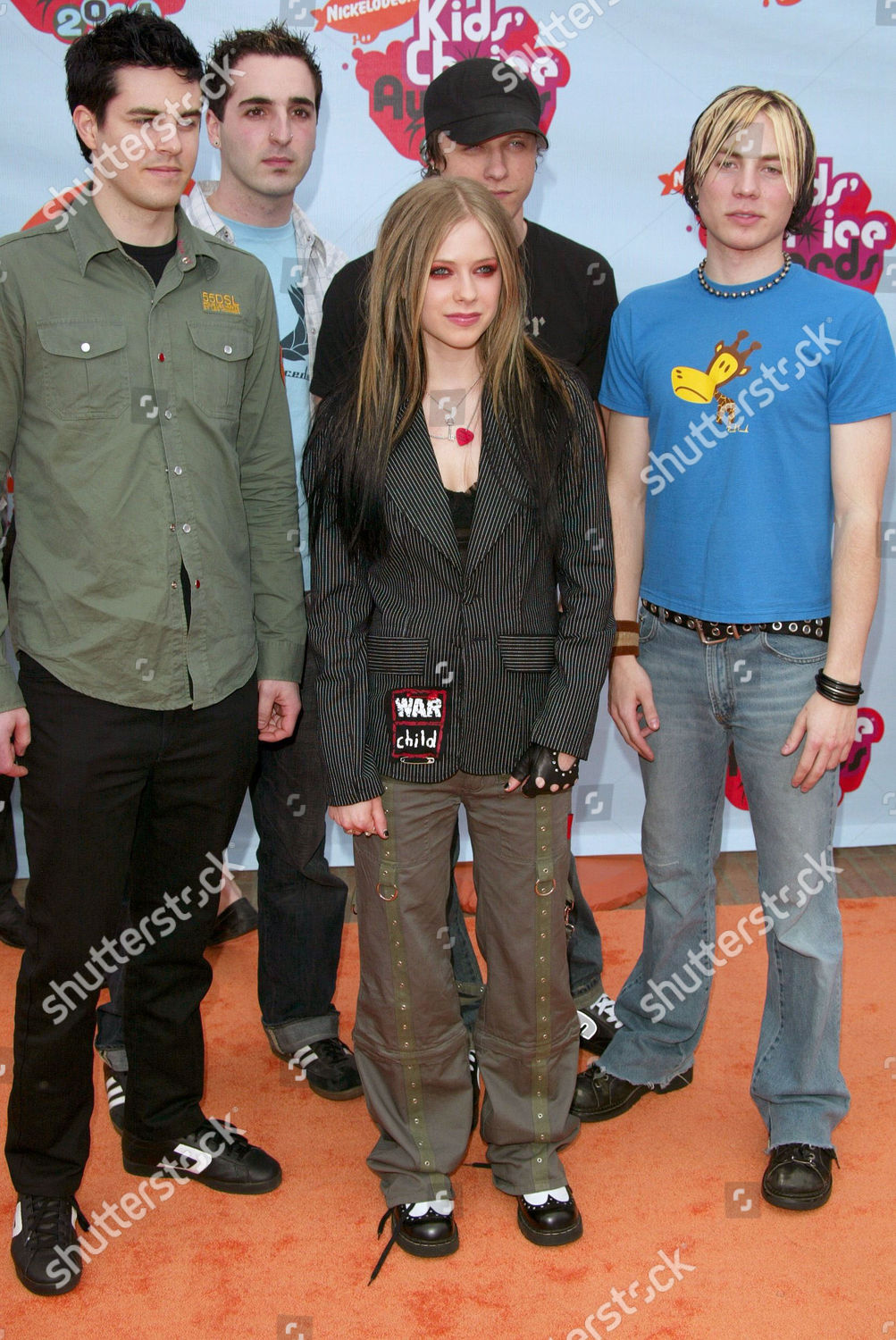 Avril Lavigne Band Editorial Stock Photo Stock Image Shutterstock