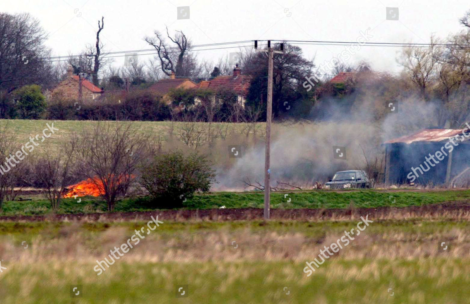 Rubble Demolished House Where Soham Murderer Editorial Stock Photo