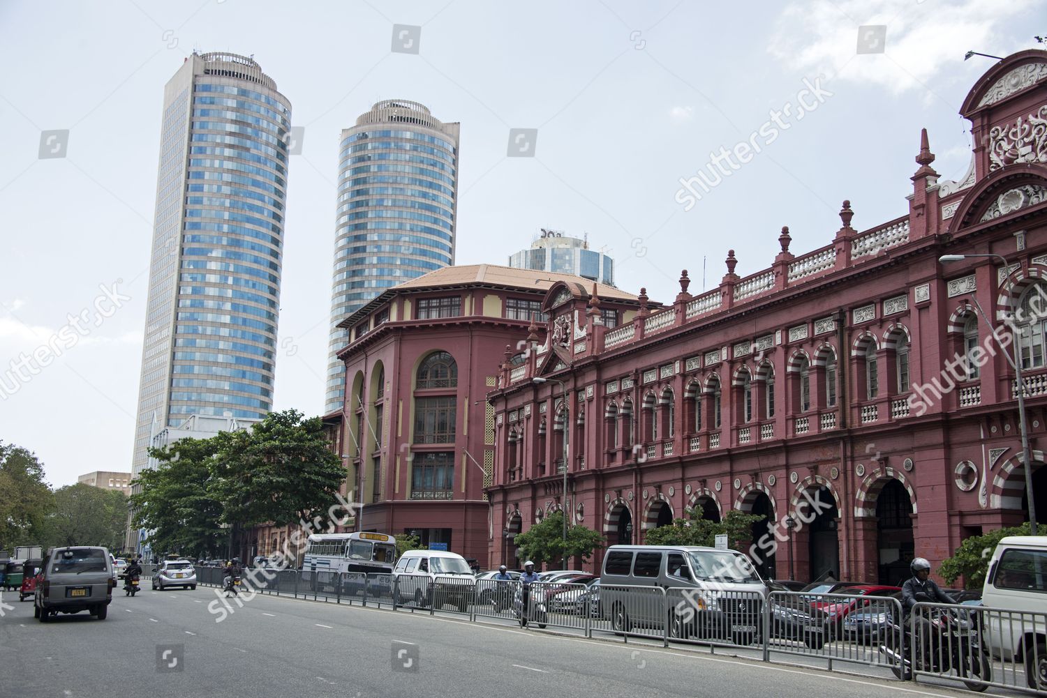 Colonial Built Pink Building Cargills Building Editorial Stock Photo