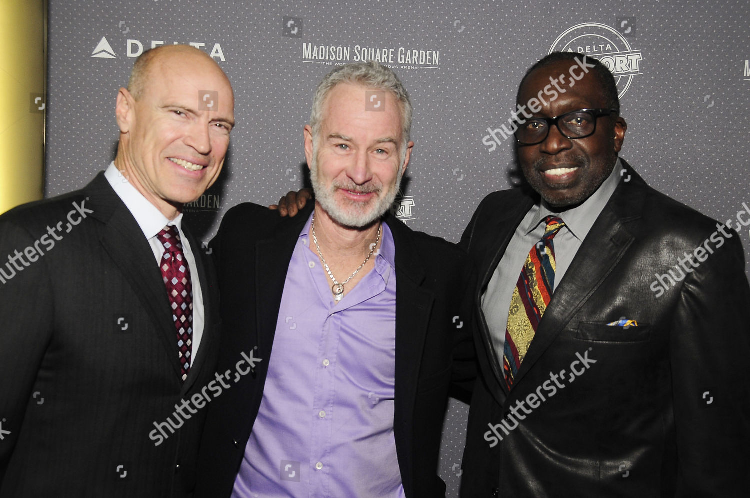 Earl Monroe John Mcenroe Mark Messier Editorial Stock Photo