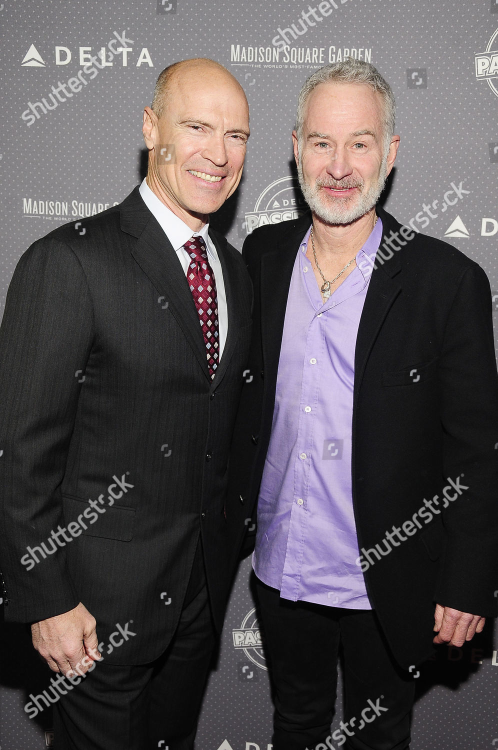 Mark Messier John Mcenroe Editorial Stock Photo Stock Image