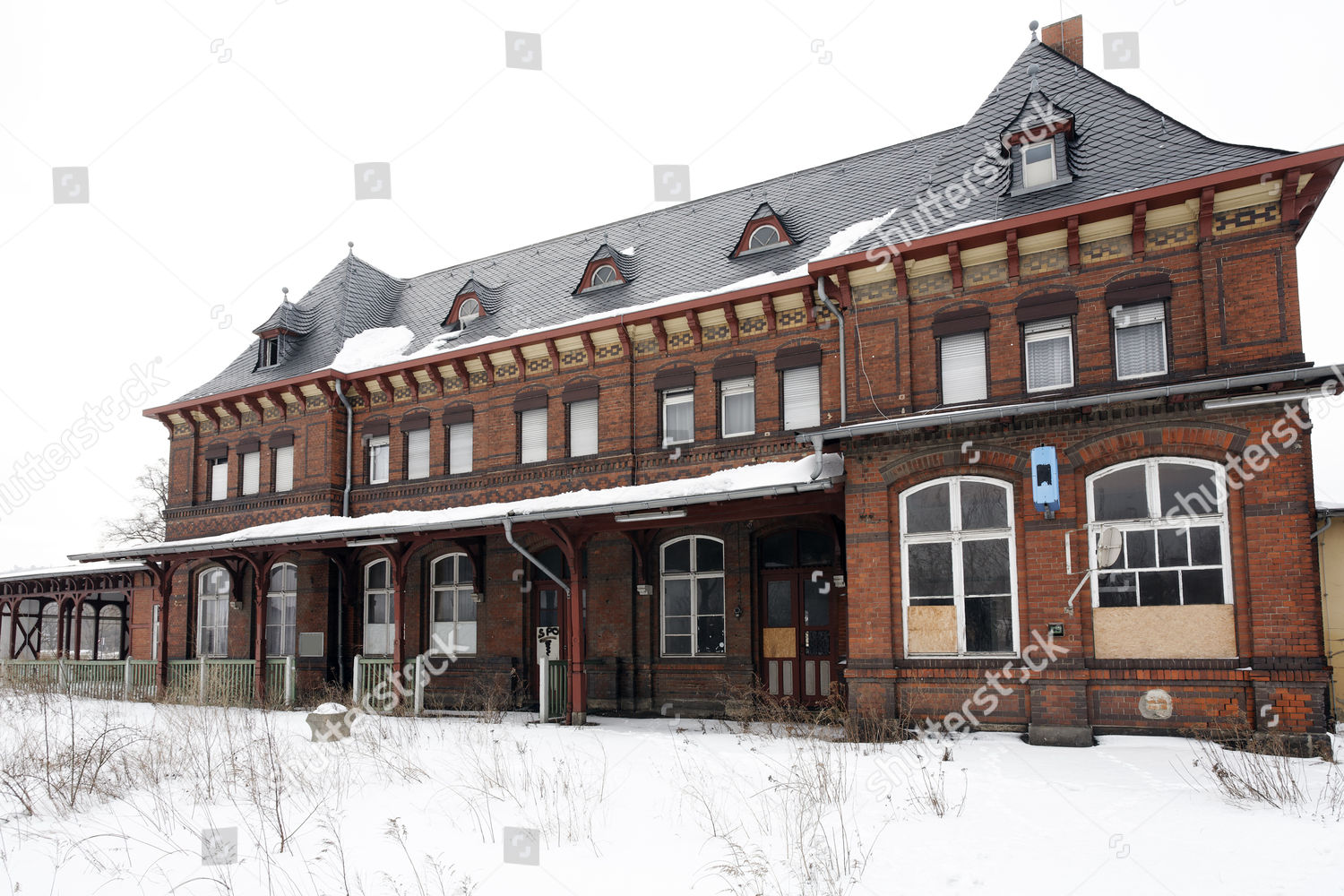 Disused Old Railway Station Hsb Harzer Editorial Stock Photo Stock