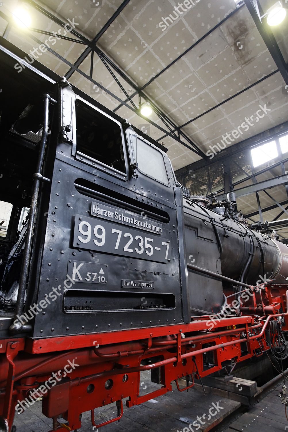 Historic Steam Locomotive Workshop Building Depot Editorial Stock Photo ...