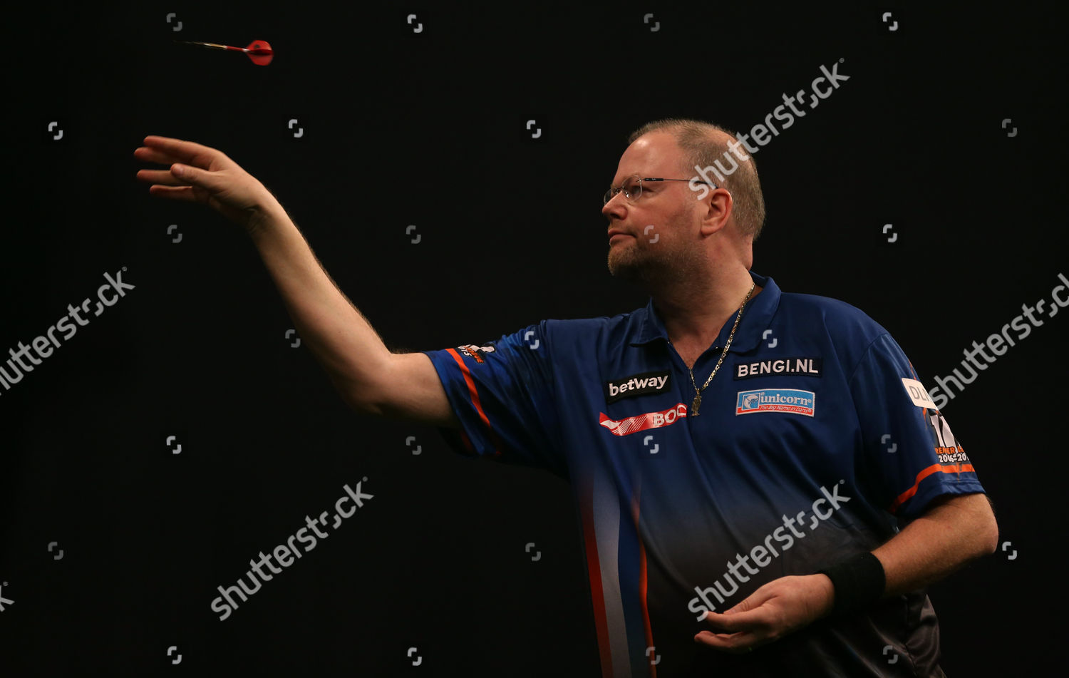 Raymond Van Barneveld Action During Match Editorial Stock Photo - Stock ...