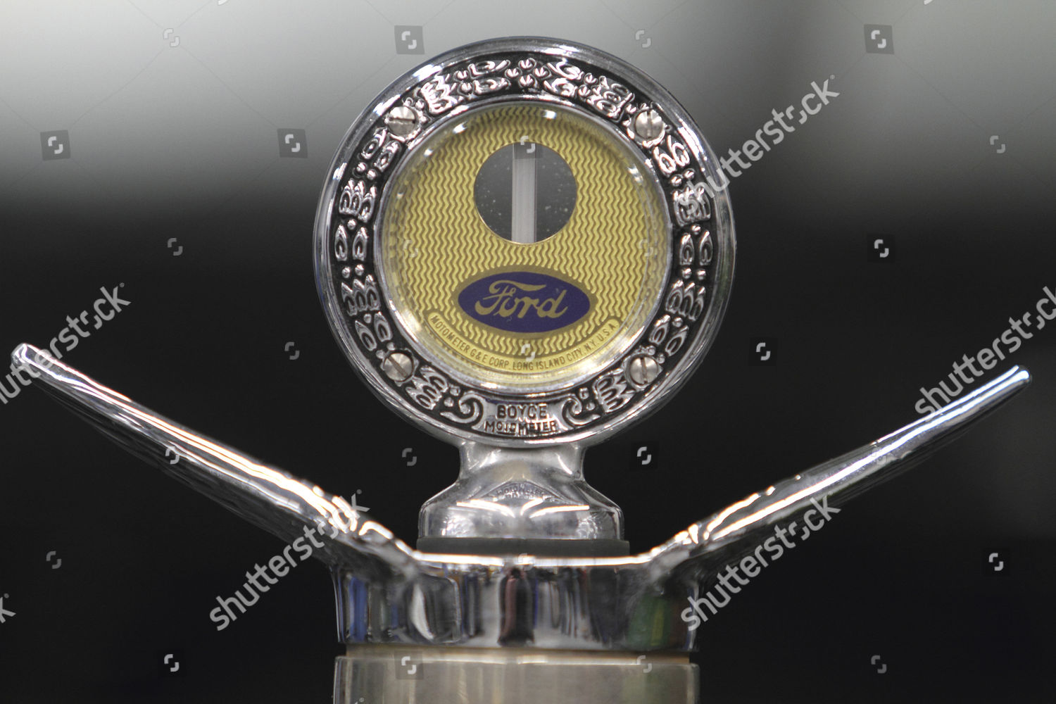 Radiator Cap Thermometer On Ford Model Editorial Stock Photo Stock