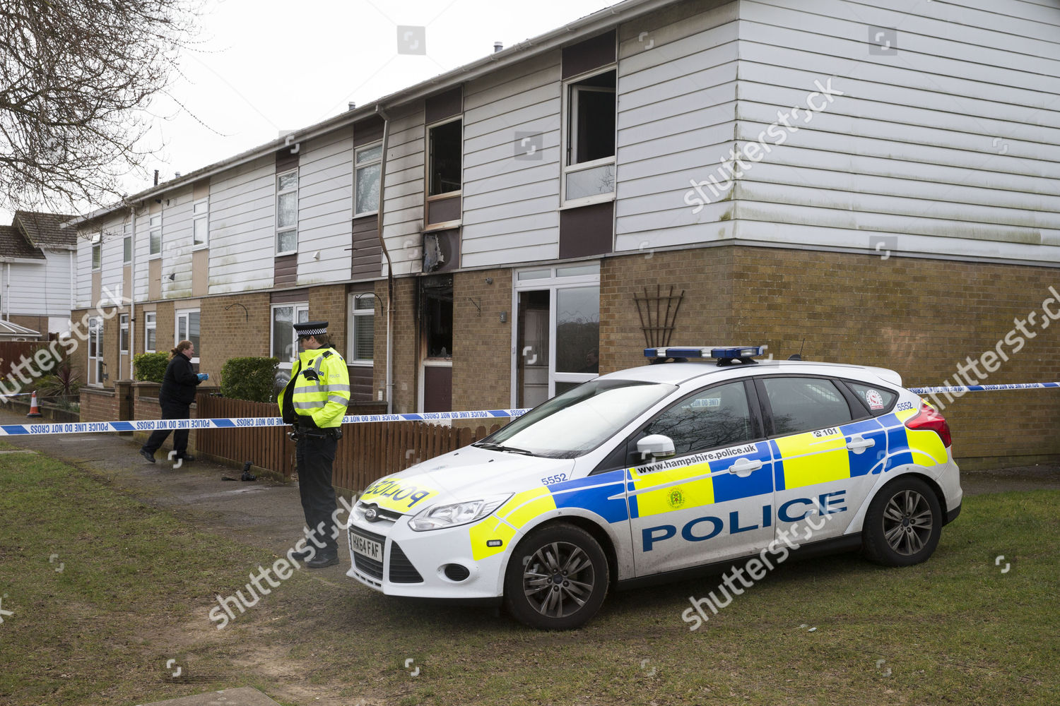 House Buckfast Close Popley Basingstoke Which Editorial Stock Photo