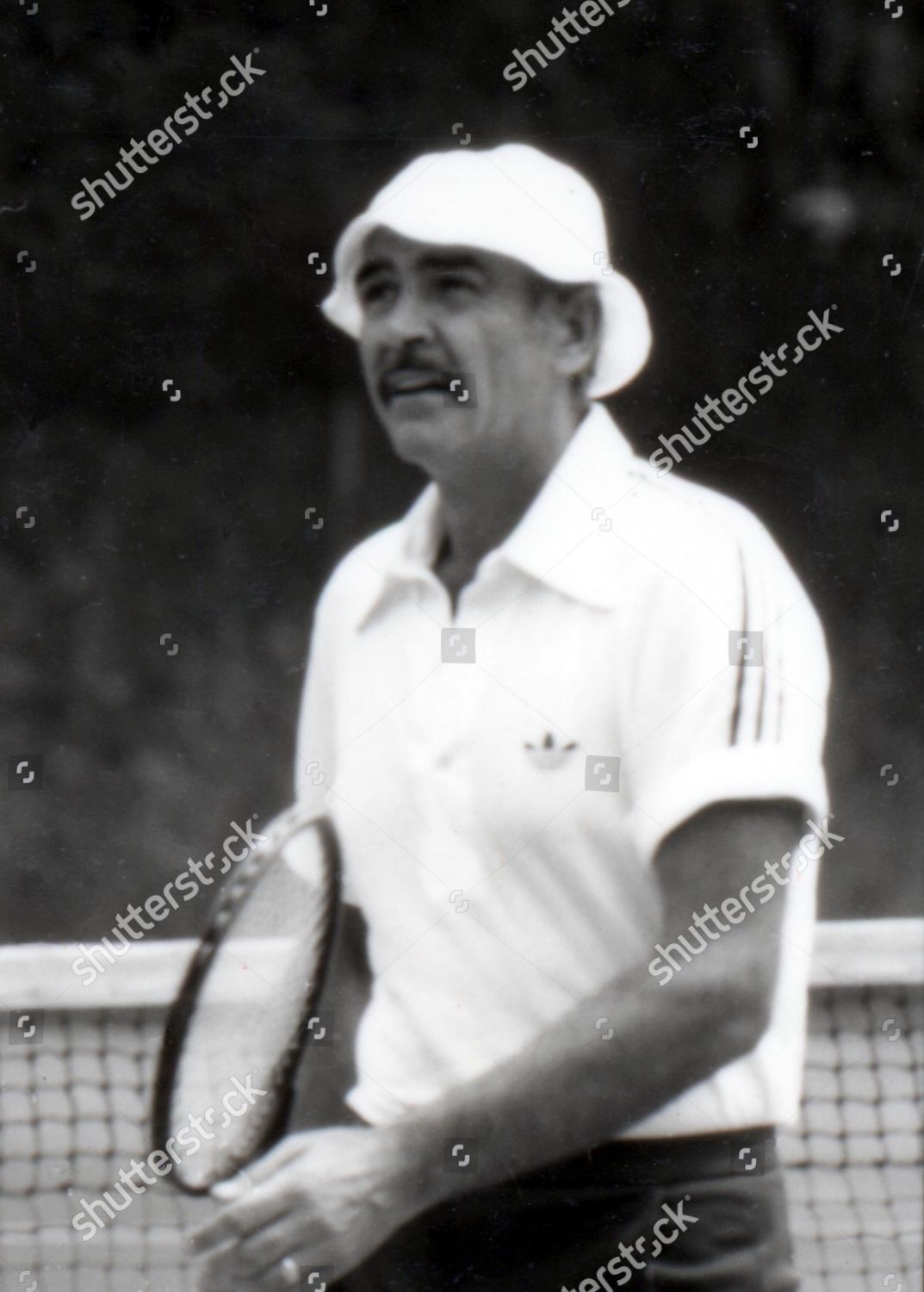 Sean Connery Playing Tennis Monte Carlo Editorial Stock Photo Stock