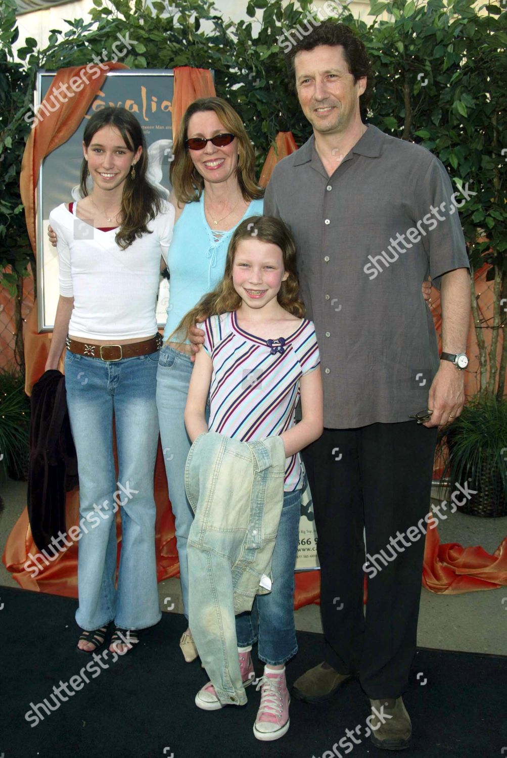 Charles Shaughnessy Family Editorial Stock Photo Stock Image