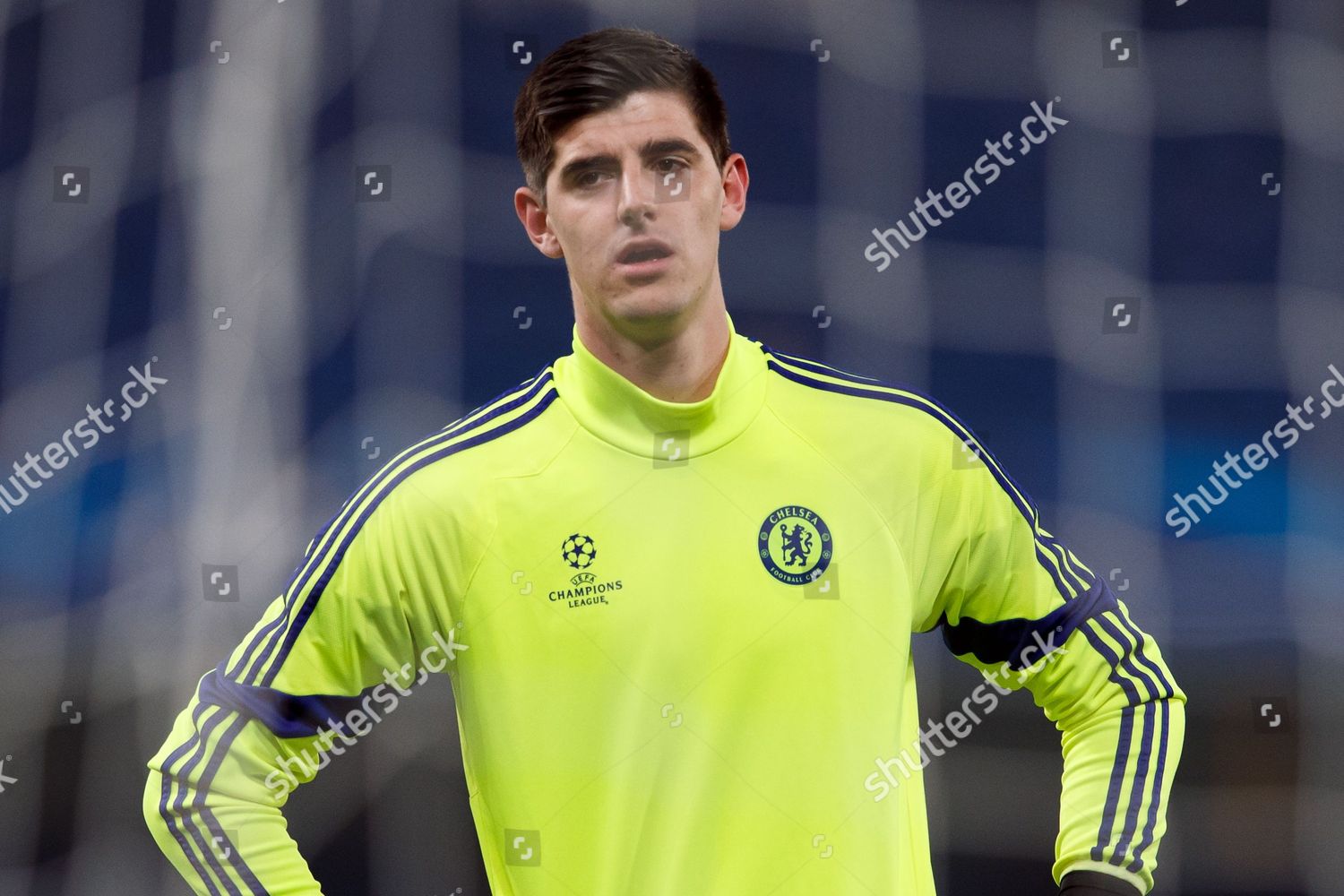 Goalkeeper Thibaut Courtois Chelsea Editorial Stock Photo - Stock Image