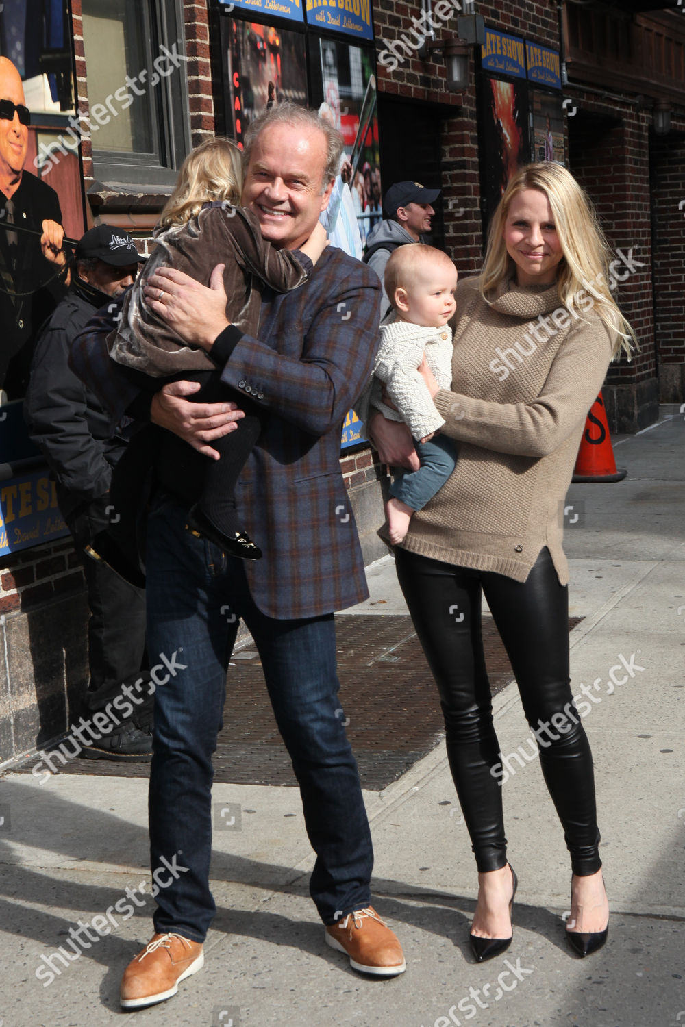 Kelsey Grammer Kayte Walsh Faith Evangeline Editorial Stock Photo ...