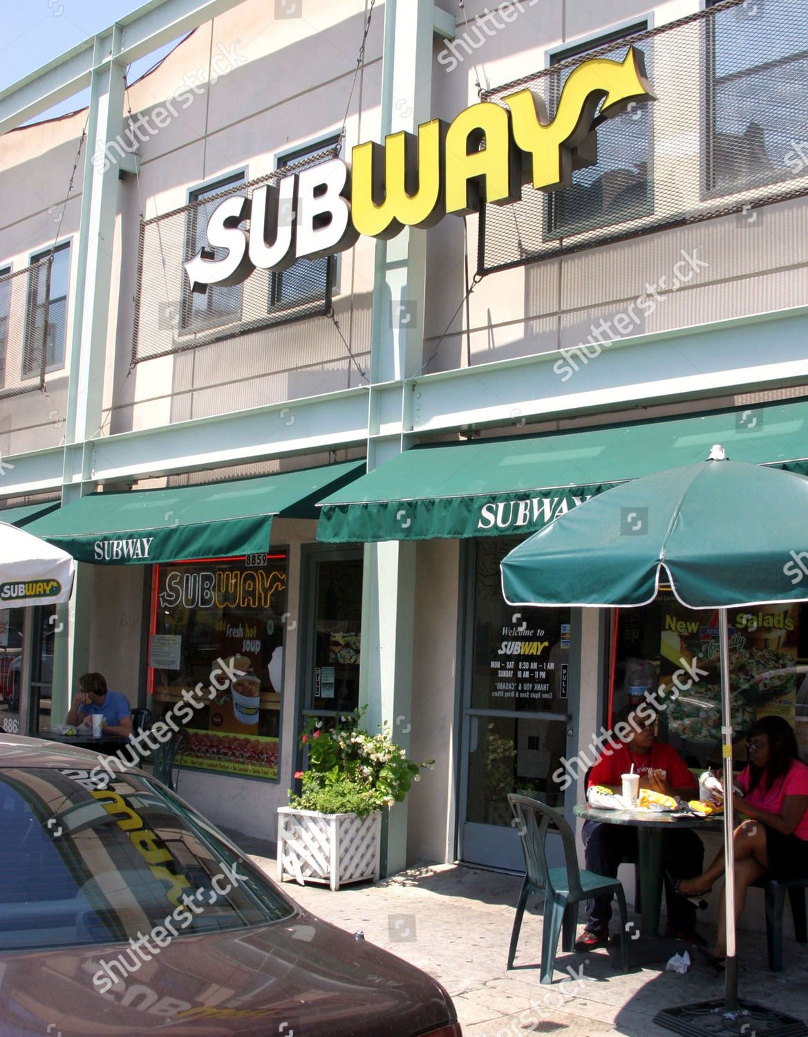 Subway Restaurant Exterior Editorial Stock Photo - Stock Image ...