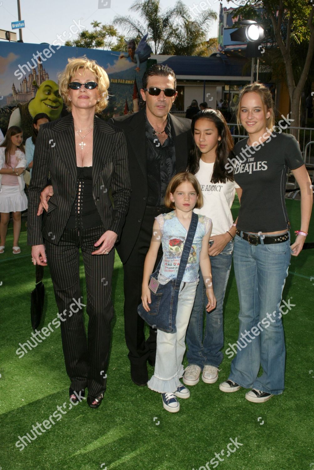 Antonio Banderas Melanie Griffith Family Editorial Stock Photo - Stock ...