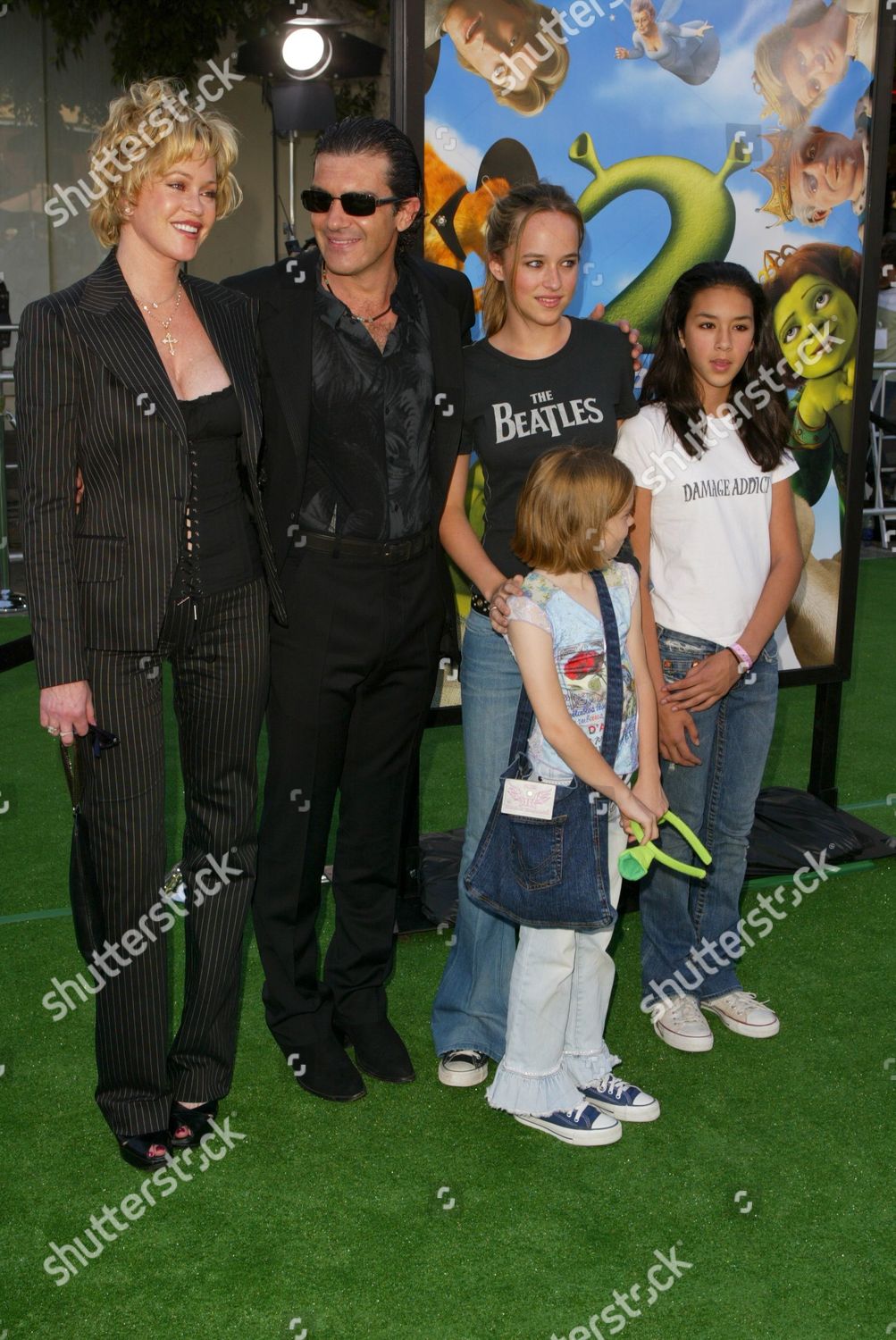 Antonio Banderas Melanie Griffith Family Editorial Stock Photo - Stock ...