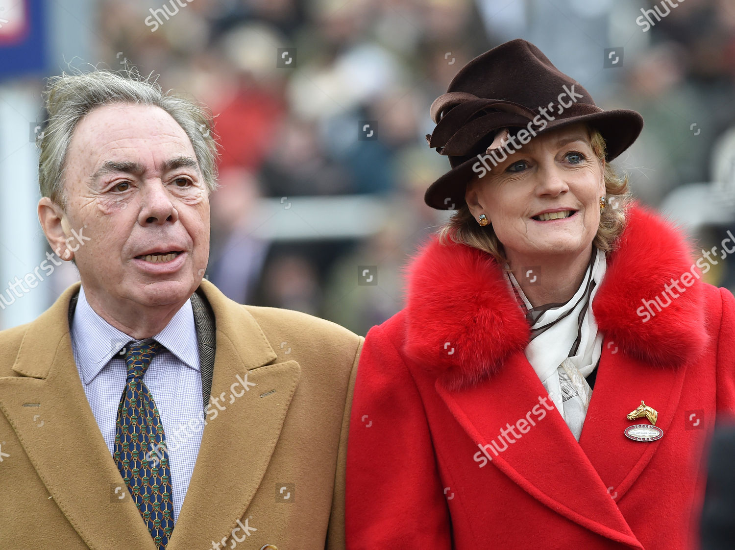 Sir Andrew Lloyd Webber Wife Madeleine Editorial Stock Photo - Stock