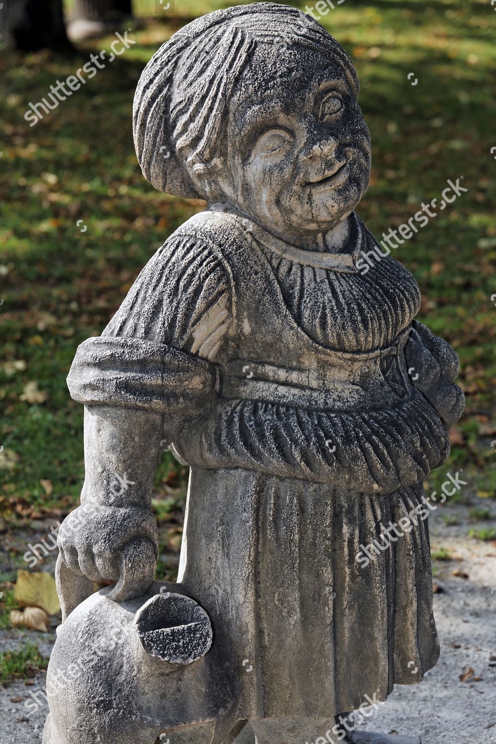 Female Dwarf Sculpture Series Crippled People Editorial Stock Photo ...