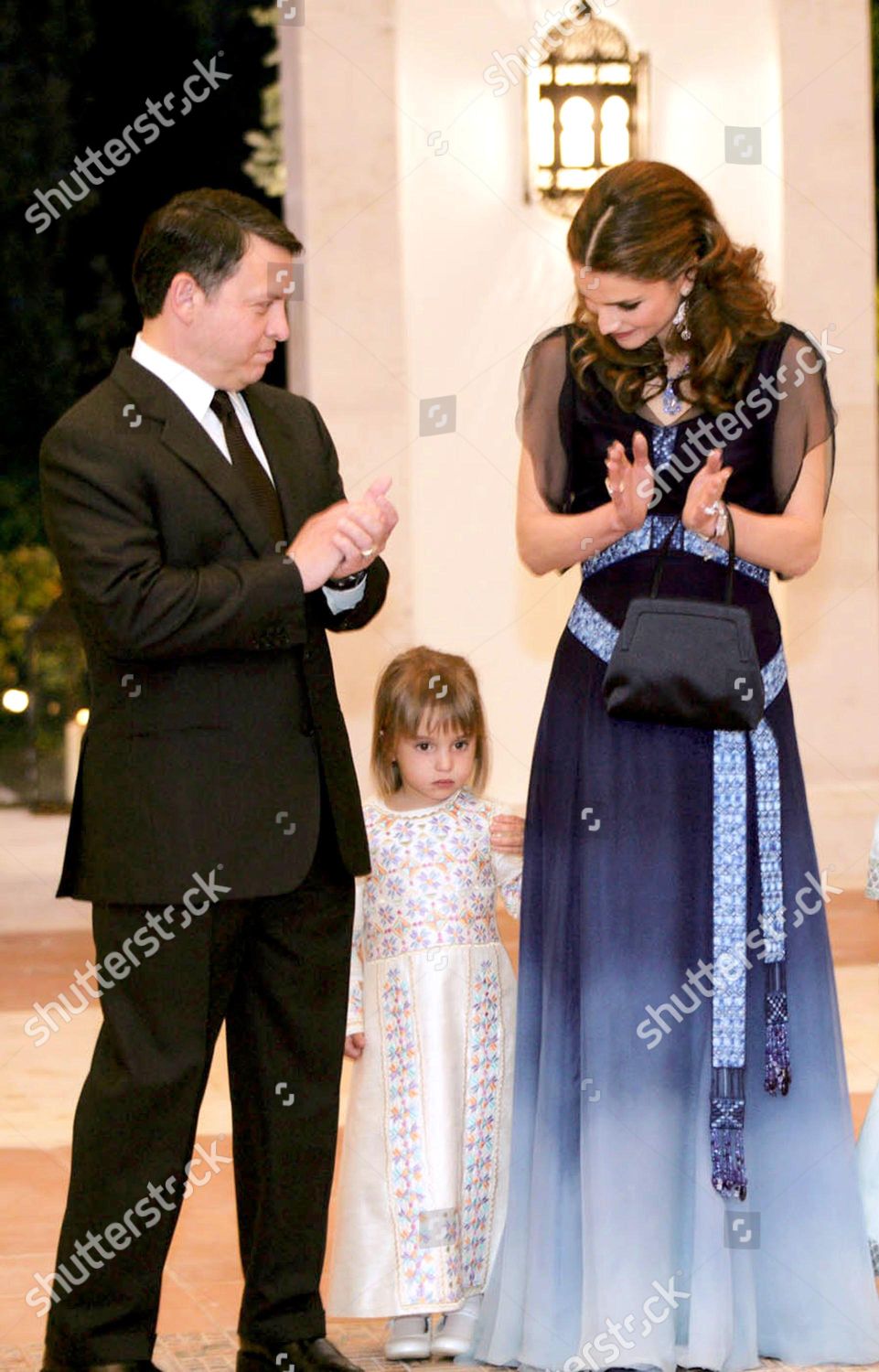 King Abdullah His Wife Queen Rania Editorial Stock Photo - Stock Image ...