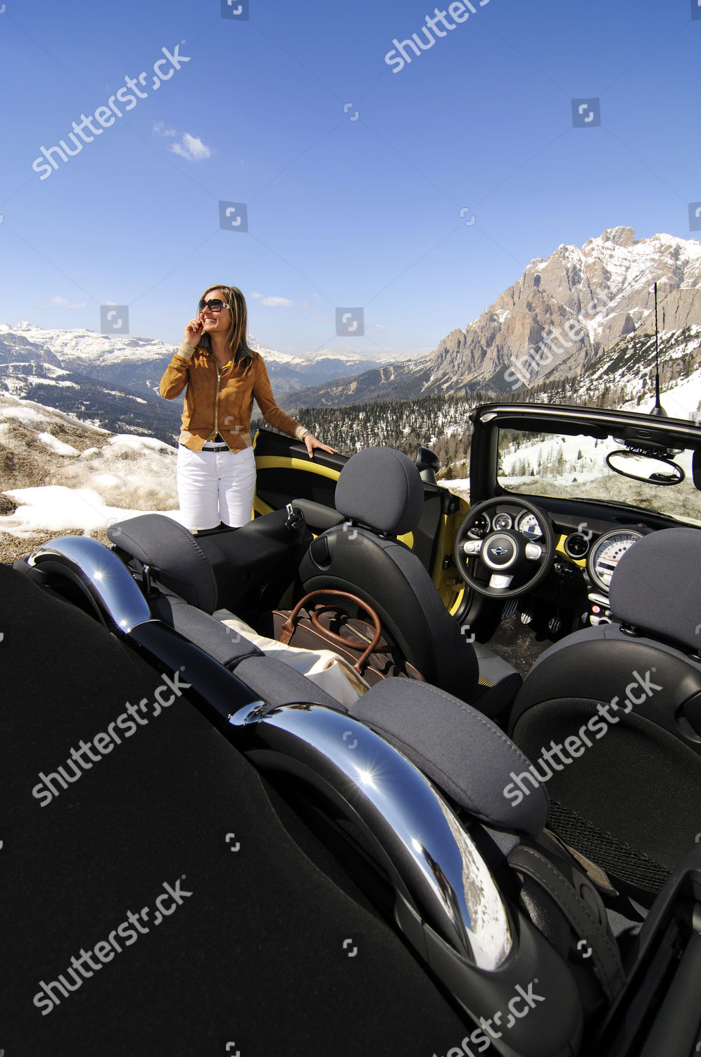 Model Released Woman Mini Cooper On Editorial Stock Photo - Stock Image ...