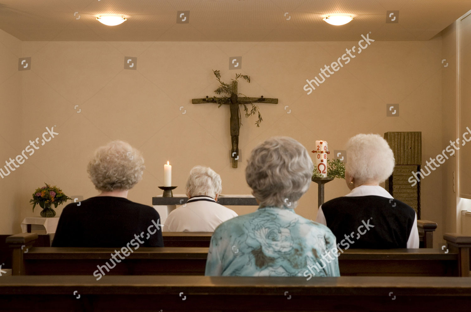 Seniors Chapel Nursing Home Editorial Stock Photo Stock Image