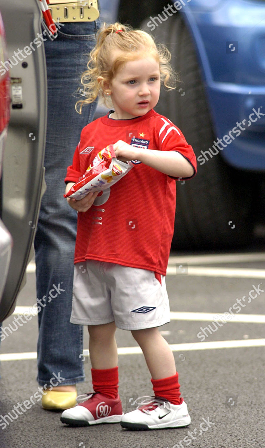 Alicia Scholes Daughter Paul Scholes Editorial Stock Photo Stock