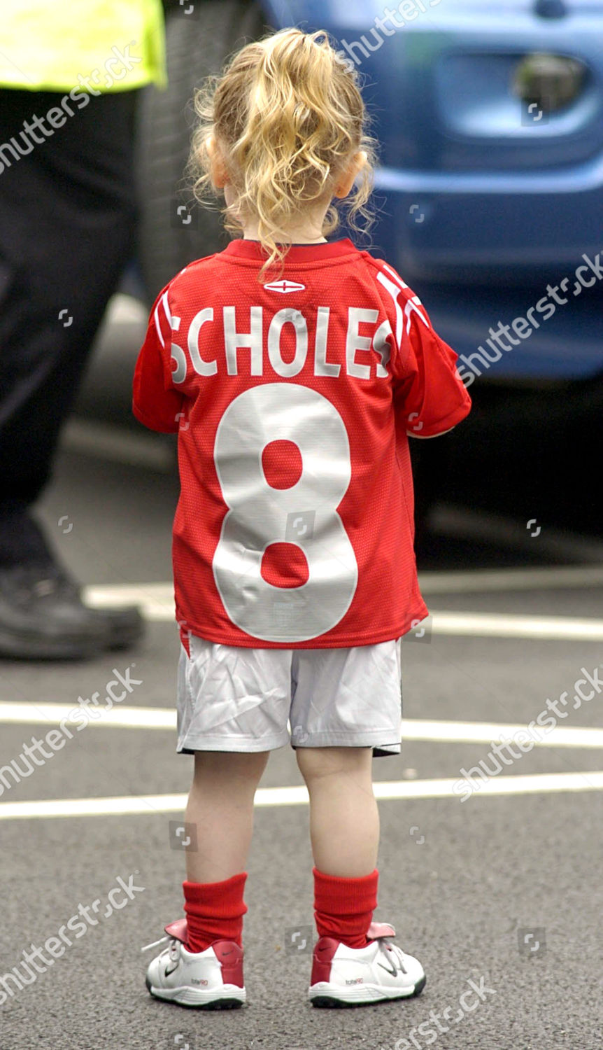 Alicia Scholes Daughter Paul Scholes Editorial Stock Photo Stock
