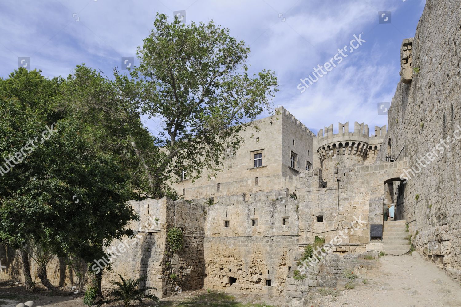 Interior City Wall St Anthonys Gate Editorial Stock Photo - Stock Image ...