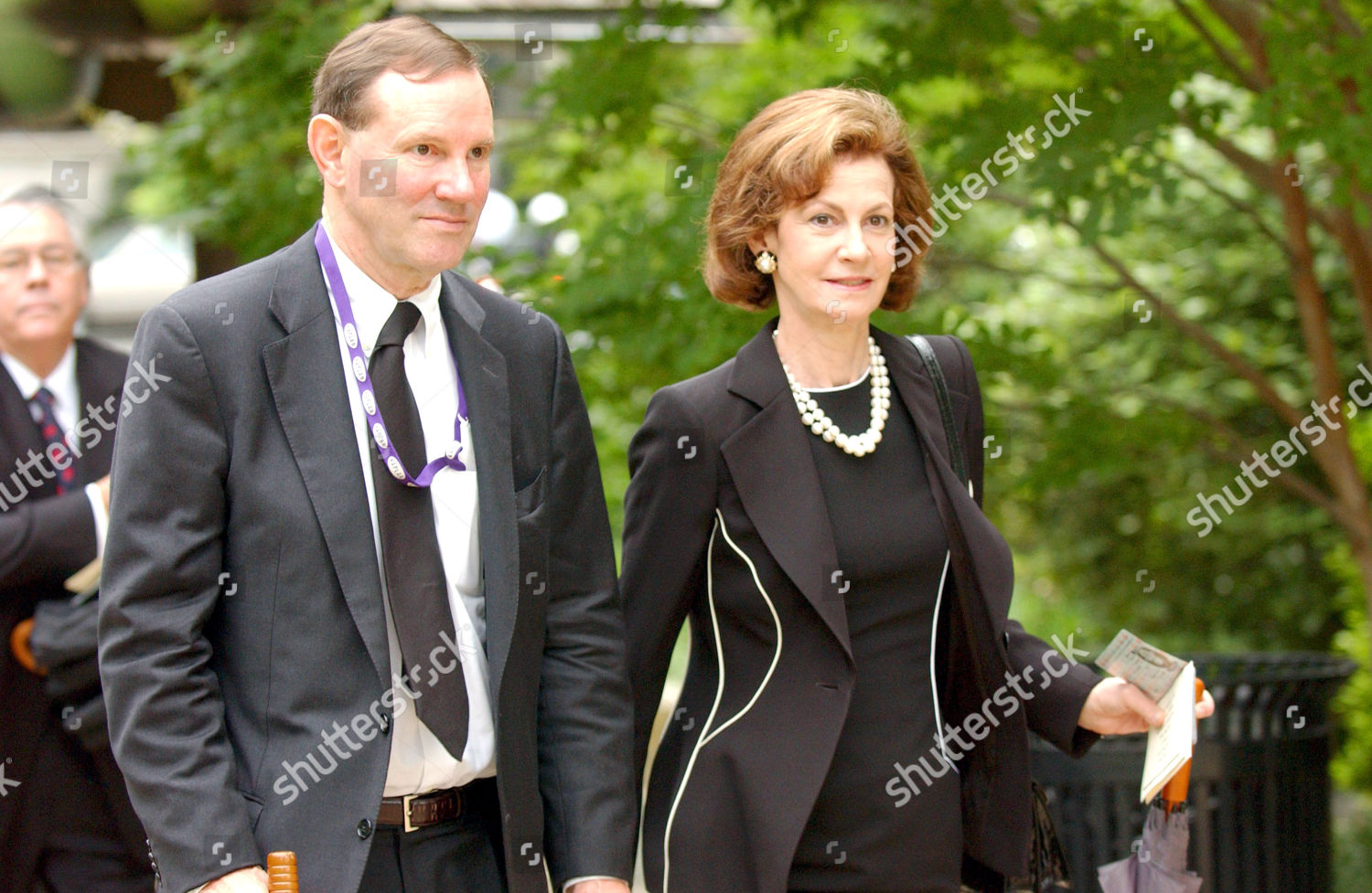 Donald Graham Owner Washington Post Arrives Editorial Stock Photo