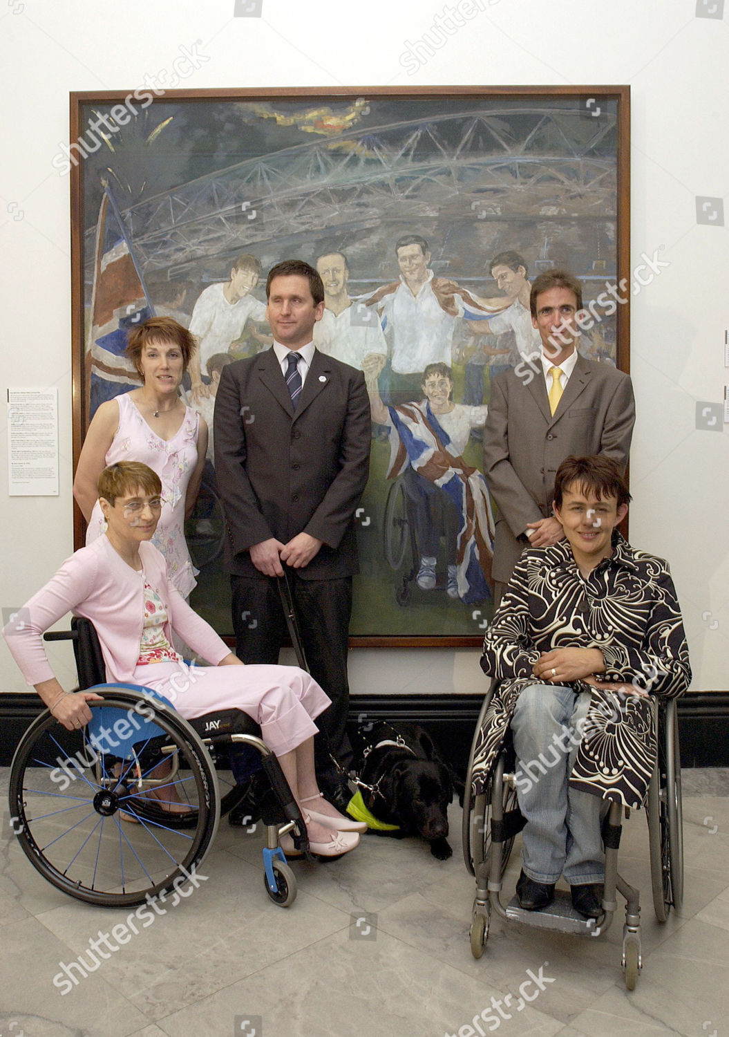 British Paralympic Athletes Maggie Mceleny Caroline Editorial Stock