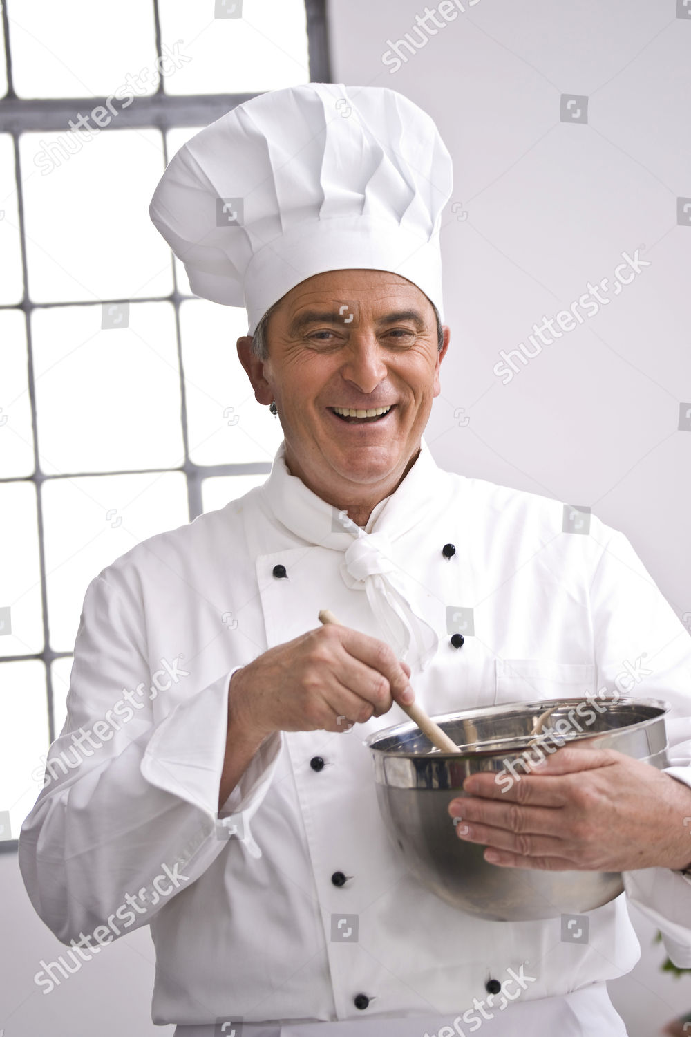 Model Released Chef Wearing Chefs Hat Editorial Stock Photo Stock