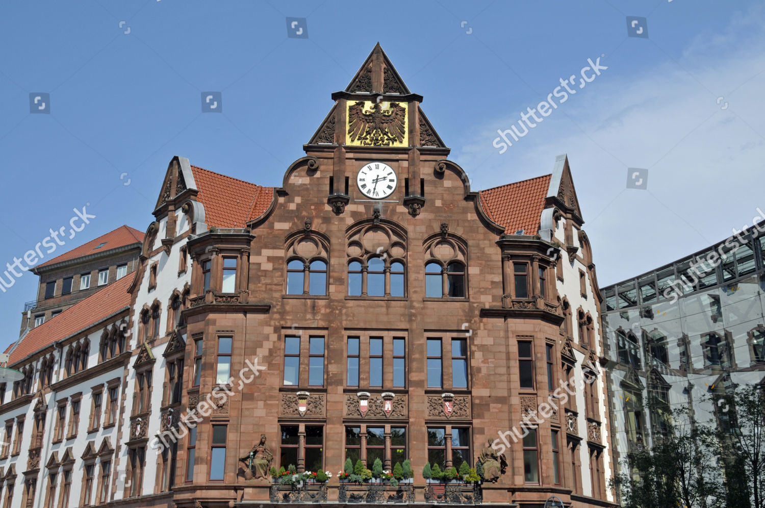 Old Town Hall On Friedensplatz Peace Editorial Stock Photo - Stock ...