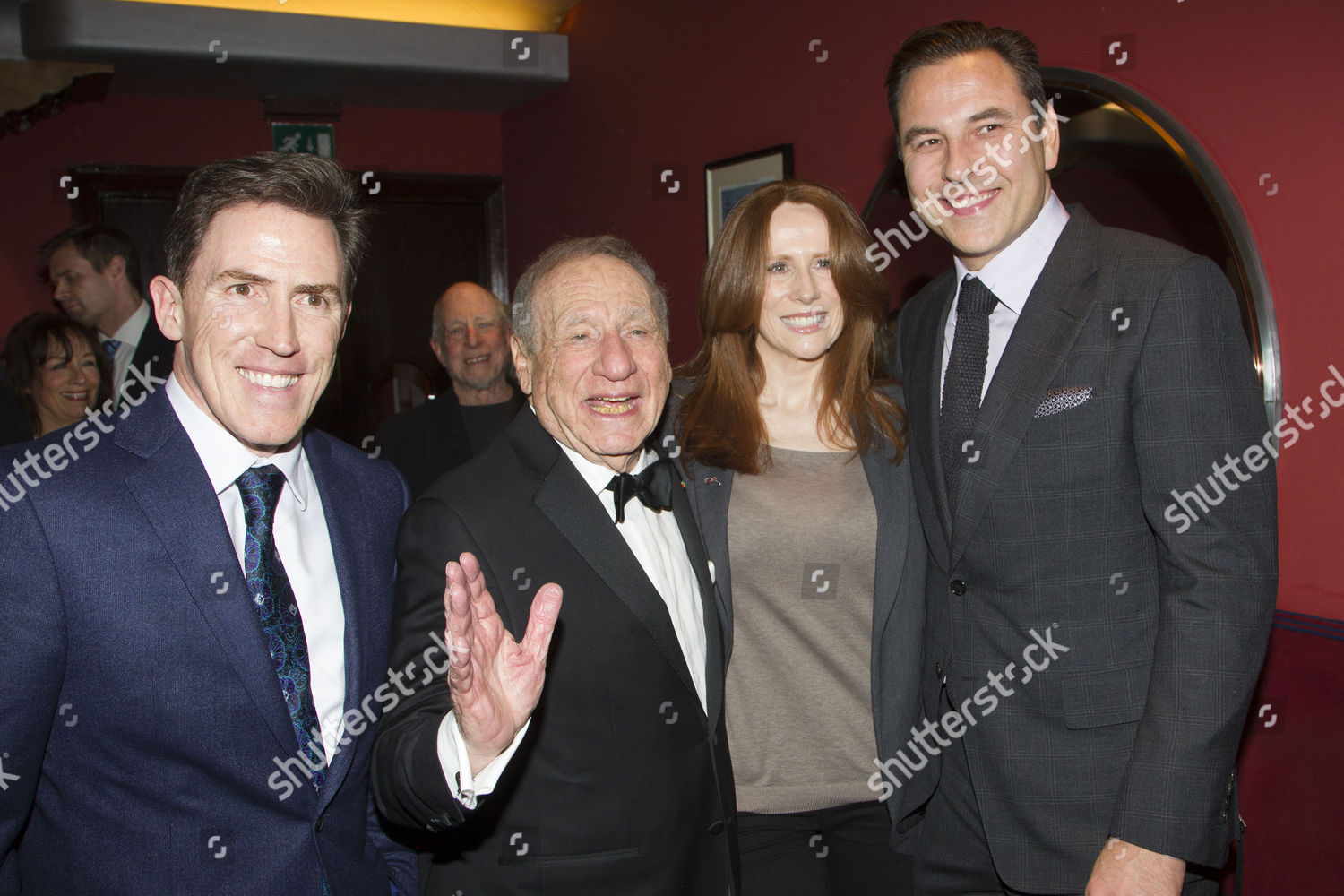 Rob Brydon Mel Brooks Catherine Tate Editorial Stock Photo - Stock ...