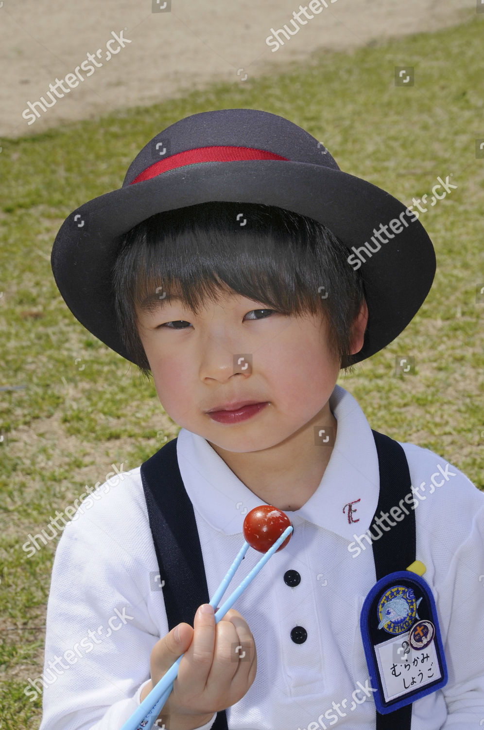 School Girl Wearing School Uniform Name Editorial Stock Photo Stock