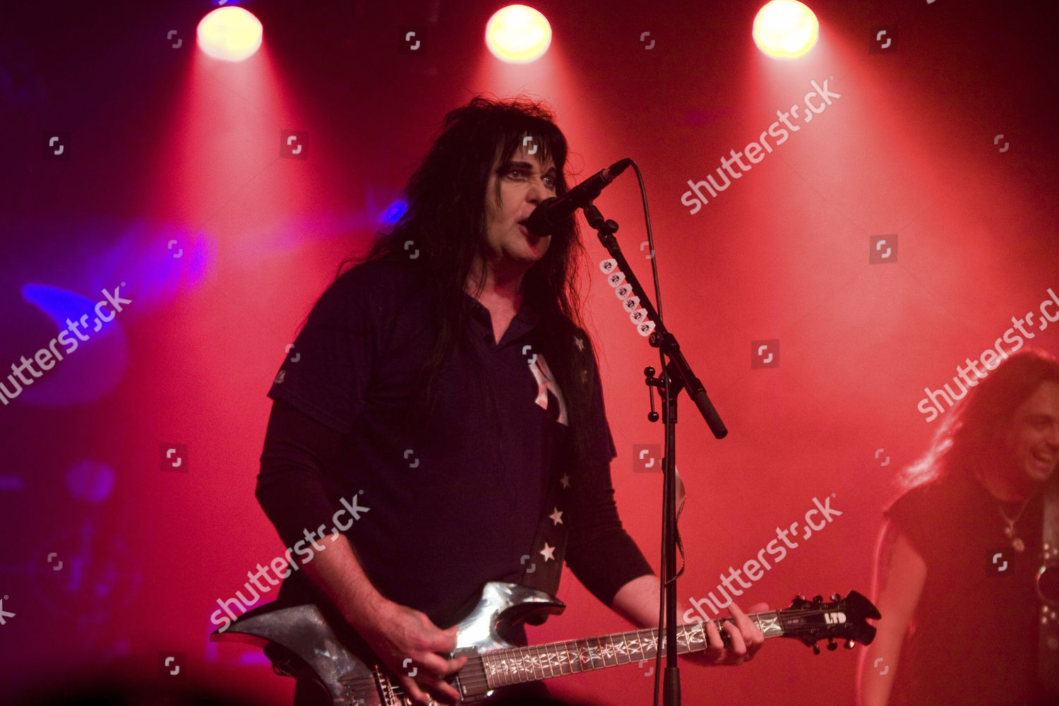 Blackie Lawless Singer Frontman Us Metalrock Editorial Stock Photo