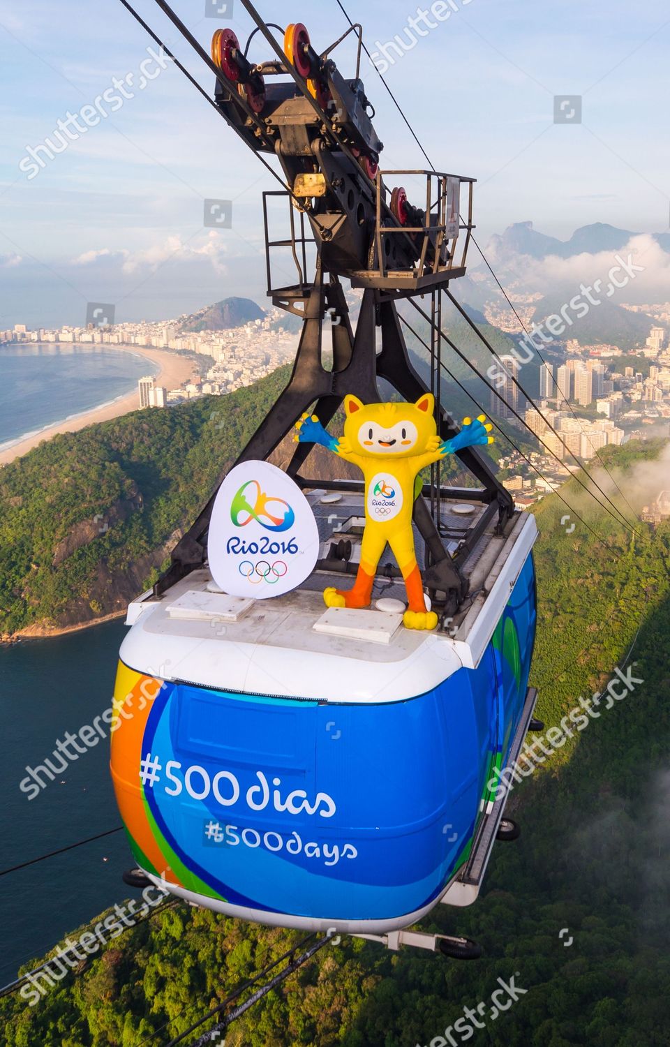 Rio 2016 Olympic Games Mascot Vinicius Editorial Stock Photo - Stock ...
